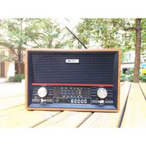 옛날감성 진공관라디오 복고풍스피커 블루투스, 블랙 진공관 라디오