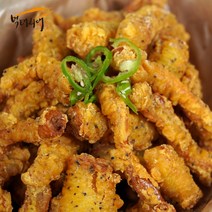 정진푸드 먹태시대 닭껍질 튀김 2kg 대용량 치킨스킨 가라아게