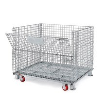 엠파이어 철대차 메쉬파레트 바스켓카트 물류창고 보관함 BOX1200WS, 1개