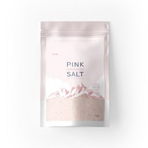 하니엘 히말라야 핑크 솔트 1kg 소금 암염, 3개