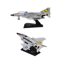 보잉 F-4 팬텀2 모형 전투기/ 장난감 모형비행기 수집품 공군 진열품 완구