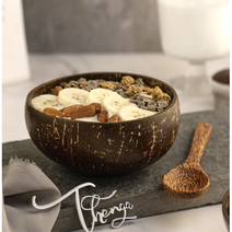 온리무드 친환경식기 코코넛볼 우드볼 샐러드볼 코코넛그릇 요거트볼, 선택안함, 1세트