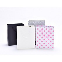 [가람팩] 펄 쇼핑백 다양한 사이즈 및 색상 50장/100장, 펄 8호 금색 100장