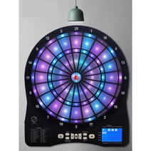 다트기계 전자다트 다트판 발광 술집 바 주점 업소용, Purple Turnart 호스트 + 훈련 다트 12개