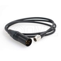 Eonvic Zaxcom 사운드 장치 744T 788664 전원 케이블 히로세 4핀 XLR 커넥터