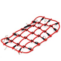 오토캠핑 차량용 트레일러 견인장치 적제함 rc 자동차 금속 견인 후크 액세서리 1 10, 러기지 네트 레드