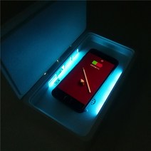 스마트폰살균기 핸드폰살균기 휴대폰살균기 다기능 나노 코팅 기계 usb uv 휴대 전화 살균기 usb 충전 무선 충전 휴대 전화 속옷, 검은색, 무선 버전