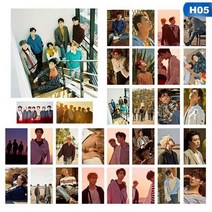 아이돌 포토카드 30 개/대 KPOP GOT7 사진 카드 소년 LOMO 자체 제작 팬 용품, 03 5