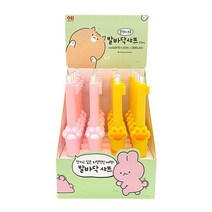 고양이 발바닥 샤프 20개(박스) 0.5mm 귀여운 캐릭터 필기구 실리콘 펜슬, 2500순덕이크루발바닥샤프 20개세트