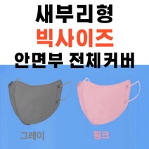 2D 컬러 KF94마스크 대형마스크 100매, 스카이