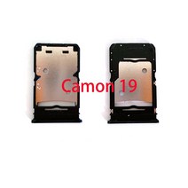 Tecno Camon 19 18 SIM 카드 트레이 홀더 리더 SD 슬롯 어댑터 수리 부품, [03] for camon 19 green