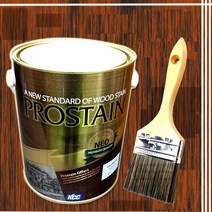 KCC프로스테인 오크 & 1Brush / PROSTAIN PC220 Oak 3.6L, 1통