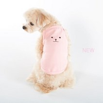 실내복 외출복 강아지 티셔츠 보라색 옷 강아지목티, SM