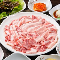 한돈 돼지 1+등급 갈매기살 항정살 목살 세트 900g 캠핑용 고기, 목살 300g