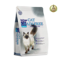 라이브잇 이즈칸 캣 어덜트 그레인프리 고양이 사료, 연어 + 닭, 12개, 6.5kg
