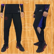봄 가을 오픈 버튼 토론토 랩터스 NBA 트레이닝 바지 키 큰 남자 빅사이즈 에슬러져 룩 스웻 져지 복 팬츠
