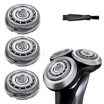 SH60/72 시리즈 S6000 교체용 면도기 헤드 F/모델 S6810/82 전기 블레이드 Philips Norelco Sh60 S6850/85 S6880/81과 호환 가능, SH60 3팩