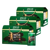 광동 녹용홍삼 활력진 30포 3세트