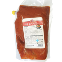 쉐프원 사골 김치찌개 소스 2kg 찌개양념 양념장 국물 돼지고기 짜글이 김치찜