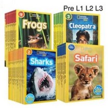 레벨1~3 National Geographic kids Pre Lv1 Lv2 Lv3 92권/내셔널 지오그래픽 키즈 pre~3단계 92권 음원