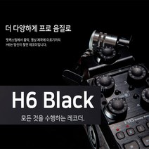 ZOOM 일본정품 H6 프로녹음기 ASMR마이크 먹방 유튜버 콘서트 공연장 유뷰브 정품만AS가능, ZOOM H6