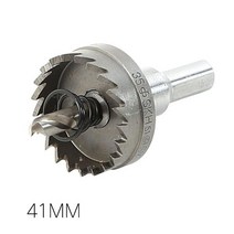 세양 홀쏘 홀커터 41MM 천공깊이 8mm 철판 합판 함석