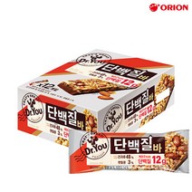 오리온 닥터유 단백질바 50g x 12p, 단백질바1P_50g x 12p