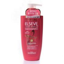 로레알 헤어케어 케라틴 스무스 스무딩 샴푸 450ml, 1개