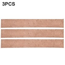 10 개3 개 클라리넷 코르크 색소폰 81x11x2mm 목 관절 시트 악기 수리 액세서리, 3개
