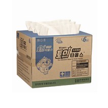 동방제지 타올스 페이퍼 와이퍼 흡수지 6겹 300매, 300매 1팩, 300매 1팩