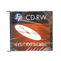 CD RW 1장 ( 개별 700MB 12배 슬림 CD-RW