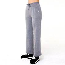 에크레아 STRETCH FLEECE 기모 와이드 팬츠
