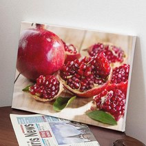 캔버스천데코사각액자33.4×24.2_풍수풍요의석류_홈갤러리액자, 1.풍수