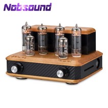 공유기 증폭기 음성 gps 휴대용 인터넷 TV 무선 wifi 안테나 Nobsound 미니 6P15/EL84 진공관 증폭기 나무, 한개옵션0