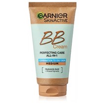 가르니에 비비크림 퍼펙팅케어 올인원 지성피부 미디엄 50ml Garnier Skin Active BB Cream