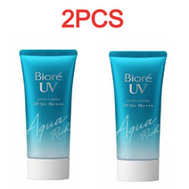 BB크림 비비크림 커버력좋은 2pcs 화이트닝 썬 스크린 프로텍터 페이셜 솔라 썬 블록 spf 젤 격리 로션 썬 표백 페이셜 모이스처 라이저, 유형 1
