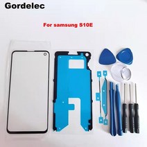 LCD 터치 외부 유리 교체 전면 스크린 수리 키트 삼성 갤럭시 S10e 노트 10 플러스 S8 S9 8 9, 한개옵션1, 07 For Galaxy S8