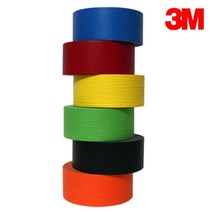 3M 칼라 종이 마스킹테이프 48mm x 40M 6색 택1Y/NPD:YD2003Y +P1, 유판다 3M 노란색, 유판다 본상품선택