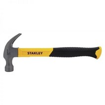 스탠리 STHT51512 커브 클로 Fiberglass 망치. 16 Oz ping