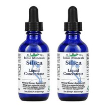 Eidon Mineral Supplements 이산화규소 농축액 60ml, 60ml 2개, 2개