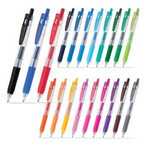 제브라 JJH15 사라사클립 0.3mm 볼펜, 10개, 그린