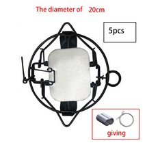 뉴트리아 유기묘 유기동물 고양이 포획틀 고양이포획틀 쥐틀 덪 고양이덫 고양이 덫 쥐덫 트렙 포획 두더지덫 직경 20cm 18cm 동물 멧돼지 여우 비버 토끼 다람쥐 큰 37, 20cm 5개