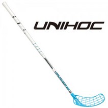 UNIHOC 플로어볼 스틱 REPLAYER Curve 1.0 26 white 96cm