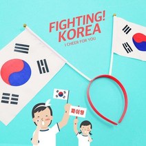 태극기 헤어밴드