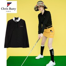 여성골프 크리스바니 PK 베이직 긴팔 (블랙)