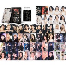55 PCS/Set 아이돌 GI-DLE Lomo 카드 ITZY Photocards BP Aespa IVE Kep1er 레드 벨벳 Stayc 새 앨범 Photocard, [04] TWICE03