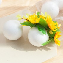 스티로폼구 볼 (10개입) 8cm, 단품