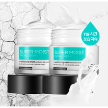 슈퍼 모이스트 페이셜 크림 80ml 1+1 1세트