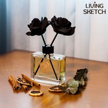 [리빙스케치 어반스타일 블랙로즈 100ml 디퓨저세트 38종 향오일 선물용, 카네이션