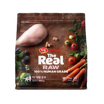 하림더리얼 고양이 키튼용 로우 닭고기 동결건조사료, 5개, 360g